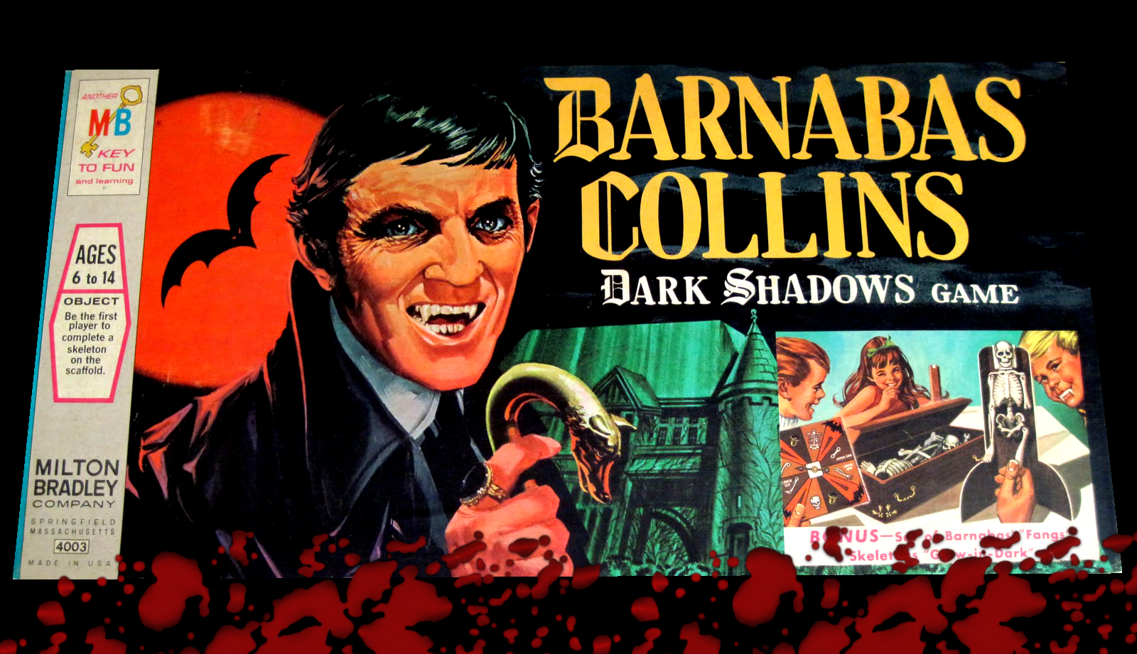 Вечеринка Barnabas. Barnabas the Barmy. Barnabas Baskini. Dark shadows game